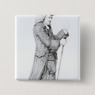 Badge Carré 5 Cm Dr. Samuel Johnson