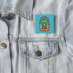 Badge Carré 5 Cm Dr. Seuss Bête à rôtir Graphique