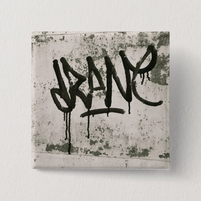 Badge Carré 5 Cm Drane (Devant)