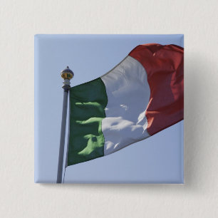 Badge Carré 5 Cm Drapeau irlandais