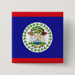 Badge Carré 5 Cm Drapeau philippin