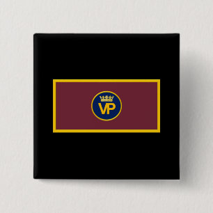 Badge Carré 5 Cm Drapeau régimentaire VP