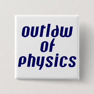 Badge Carré 5 Cm Droit de la physique