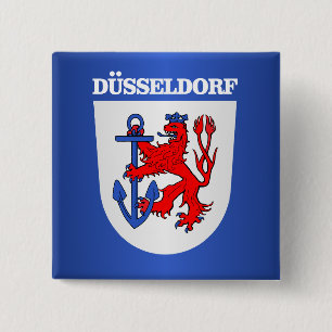 Badge Carré 5 Cm Dusseldorf