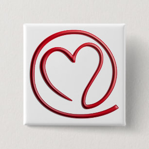 Badge Carré 5 Cm e m a i i l 4 o u