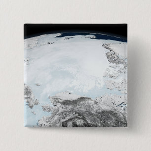 Badge Carré 5 Cm Eau arctique 2