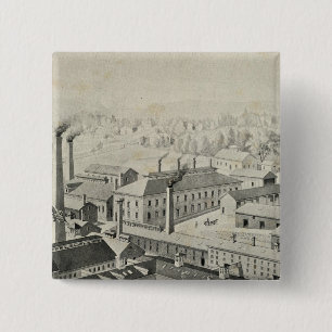 Badge Carré 5 Cm Edw Miller & Co