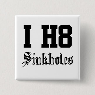Badge Carré 5 Cm effondrements