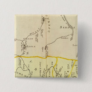 Badge Carré 5 Cm Égypte, Soudan