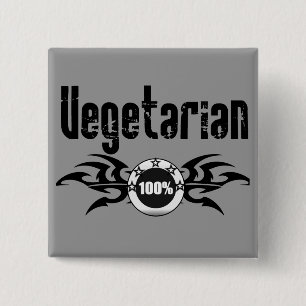 Badge Carré 5 Cm Emblème à ailes par grunge végétarienne