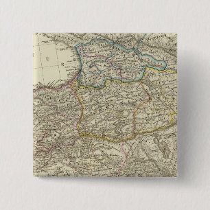 Badge Carré 5 Cm Empire byzantin, est