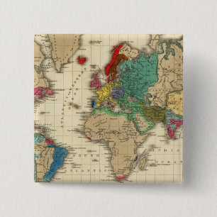 Badge Carré 5 Cm Empire de Napoléon Bonaparte 1811