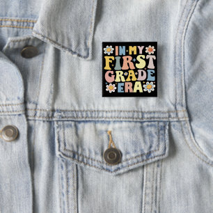 Badge Carré 5 Cm En 1ère année