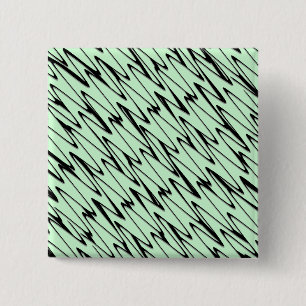 Badge Carré 5 Cm Engager la dynamique verte de la menthe