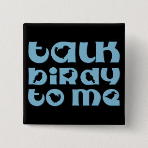 Badge Carré 5 Cm Entretien Birdy à moi
