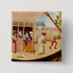 Badge Carré 5 Cm Envie