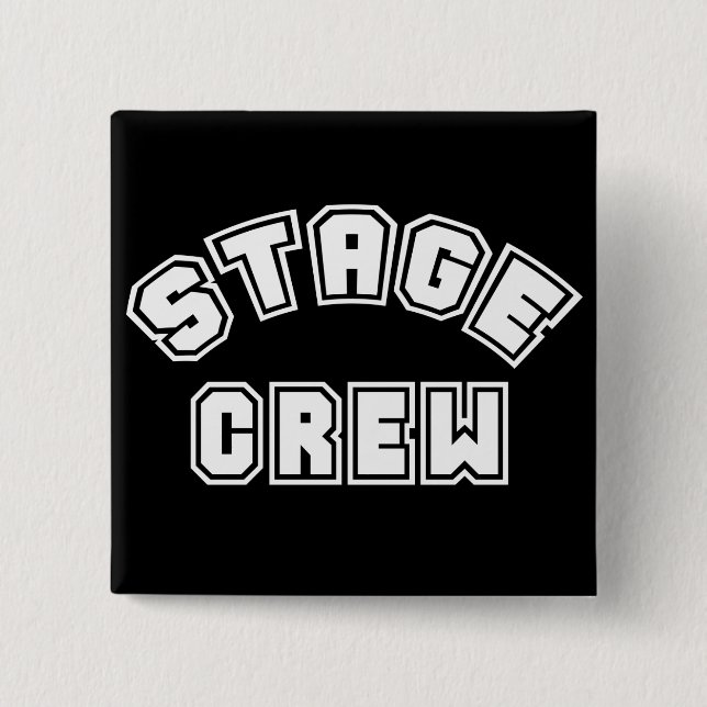 Badge Carré 5 Cm Équipage d'étape (Devant)