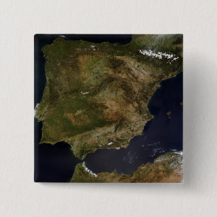 Badge Carré 5 Cm Espagne et Portugal 3