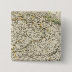 Badge Carré 5 Cm Espagne et Portugal 9