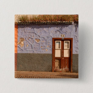 Badge Carré 5 Cm Espagne, Îles Canaries, Tenerife, villa