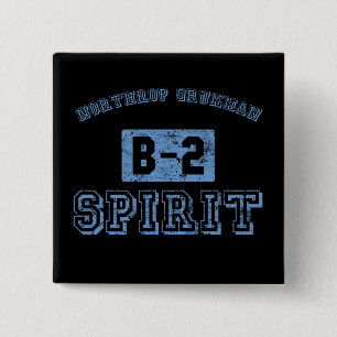 Badge Carré 5 Cm Esprit de NG B-2 - BLEU