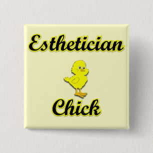 Badge Carré 5 Cm Esthétique Chick