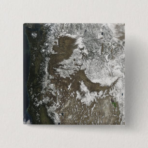 Badge Carré 5 Cm États-Unis