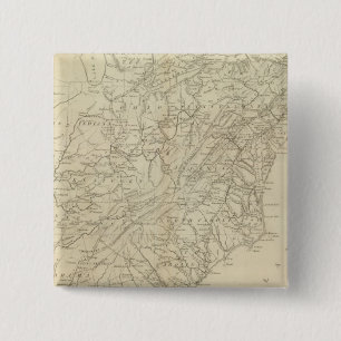 Badge Carré 5 Cm États-Unis d'Amérique 2