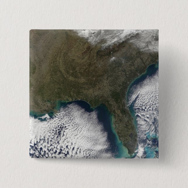 Badge Carré 5 Cm États-Unis d'Amérique du Sud (Devant)