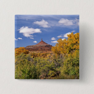 Badge Carré 5 Cm États-Unis, Utah, près du parc national de Canyonl