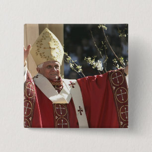 Badge Carré 5 Cm États-Unis, Washington, D.C. Pope Benedict 2