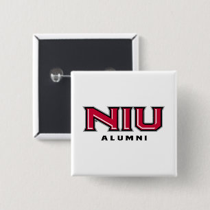 Badge Carré 5 Cm Étudiant de la NIU