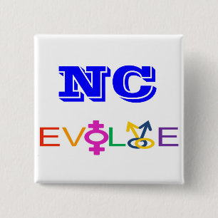 Badge Carré 5 Cm Évolution CN