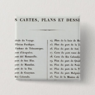 Badge Carré 5 Cm Exploration de l'Oregon