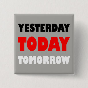 Badge Carré 5 Cm Expression positive du texte original