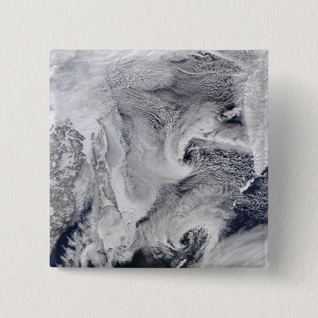 Badge Carré 5 Cm Extrême-Orient de la Russie (Devant)