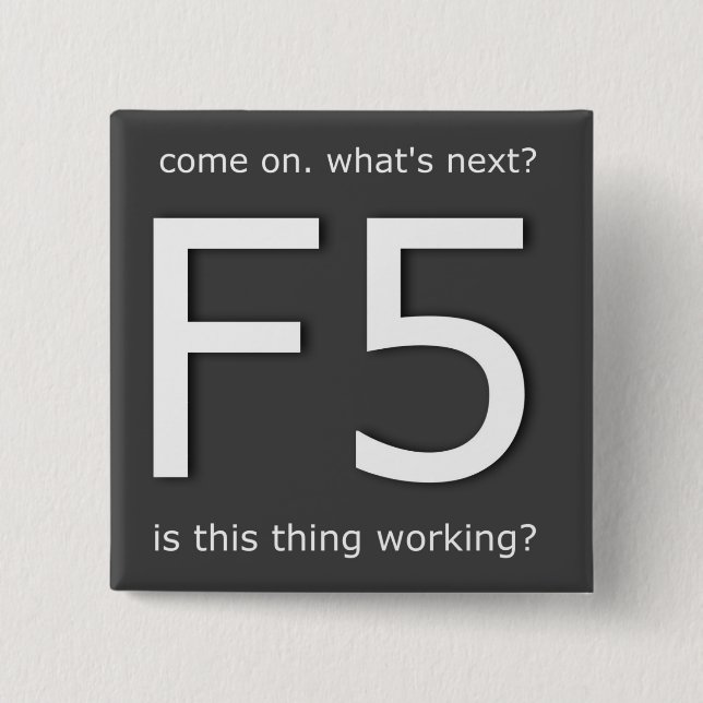 BADGE CARRÉ 5 CM F5 (Devant)