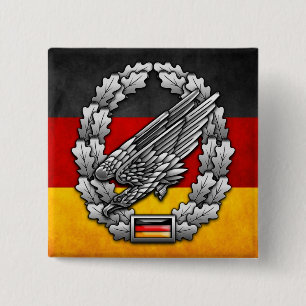 Badge Carré 5 Cm Fallschirmjägertruppe