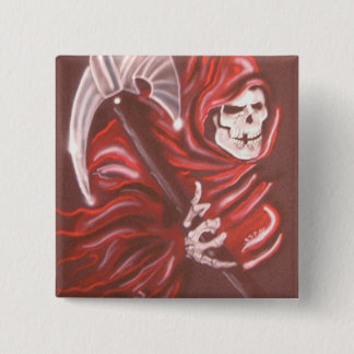 Badge Carré 5 Cm Faucheuse 2