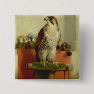 Badge Carré 5 Cm Faucon, 1837