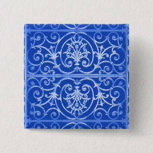 Badge Carré 5 Cm Fer Highgate