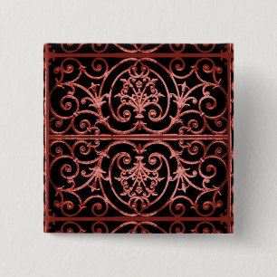 Badge Carré 5 Cm Fer Highgate