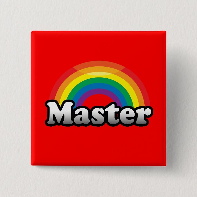 BADGE CARRÉ 5 CM FIERTÉ PRINCIPALE (Devant)