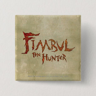 Badge Carré 5 Cm Fimbul Le Chasseur