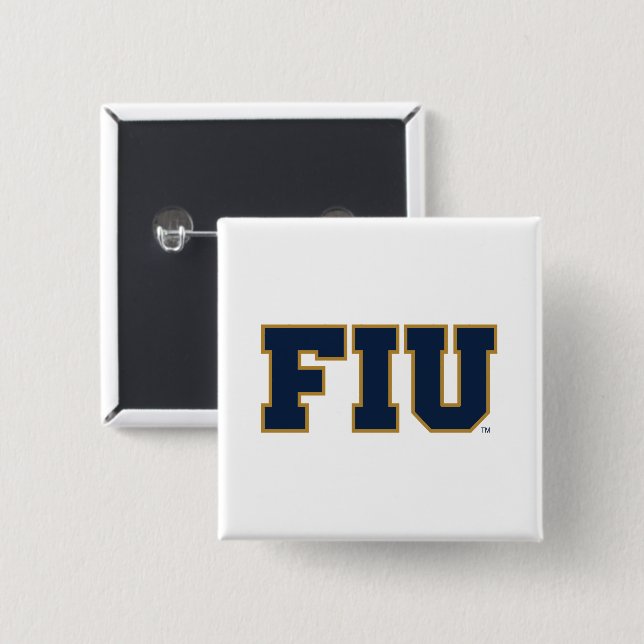 BADGE CARRÉ 5 CM FIU (Devant & derrière)