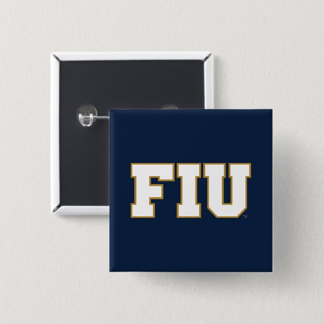 BADGE CARRÉ 5 CM FIU (Devant & derrière)