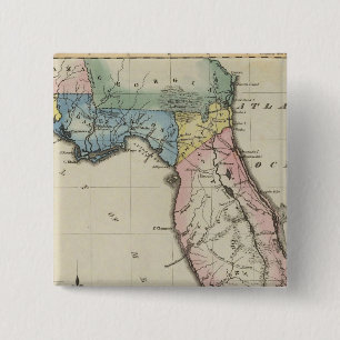 Badge Carré 5 Cm Floride 11
