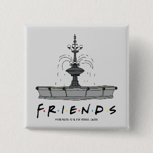 Badge Carré 5 Cm Fontaine AMIENS™
