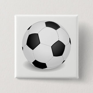 Badge Carré 5 Cm Football
