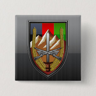 Badge Carré 5 Cm Forces des États-Unis Afghanistan